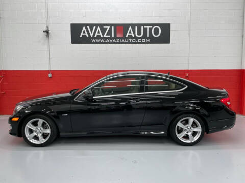 2012 Mercedes-Benz C-Class for sale at AVAZI AUTO GROUP LLC in Gaithersburg MD