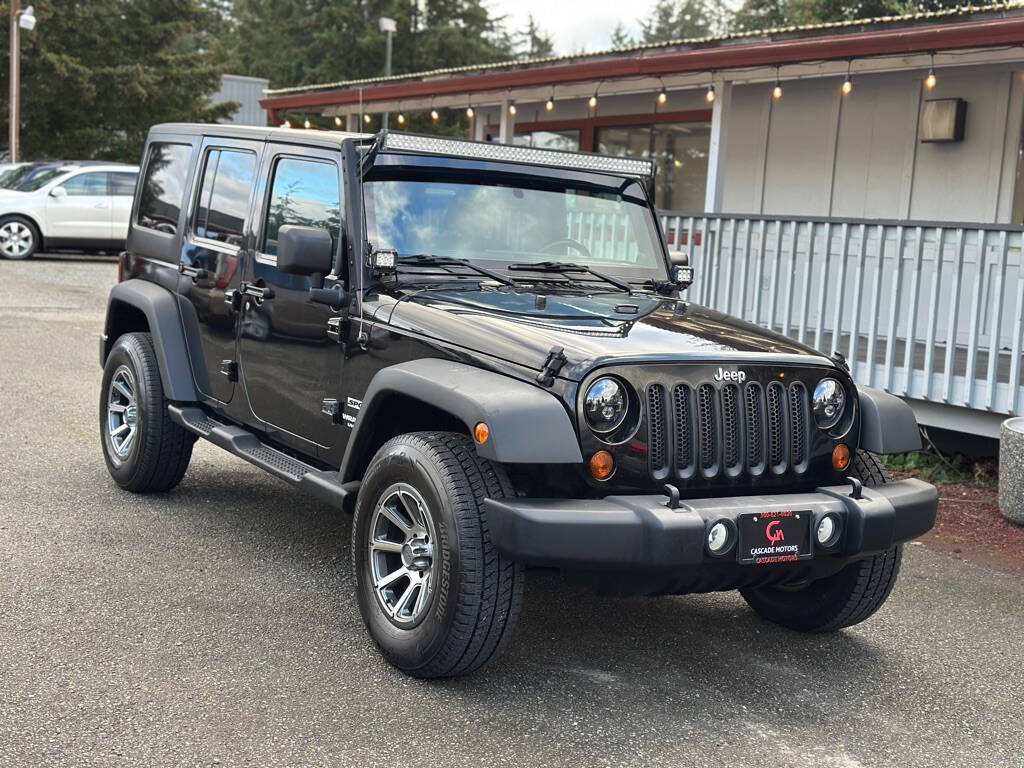 2011 Jeep Wrangler Unlimited for sale at Cascade Motors in Olympia, WA