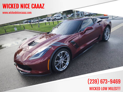 2017 Chevrolet Corvette for sale at WICKED NICE CAAAZ in Cape Coral FL