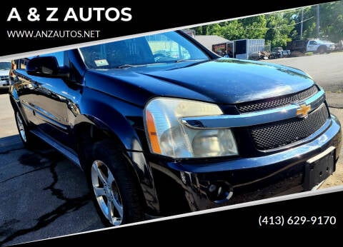 2008 Chevrolet Equinox for sale at A & Z AUTOS in Westfield MA