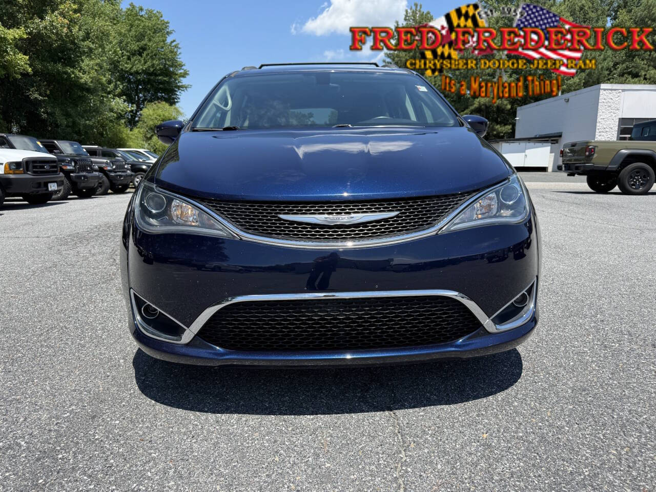 Jazz Blue Pearlcoat 2017 Chrysler Pacifica Touring-L Touring-L 4dr Mini-Van 2