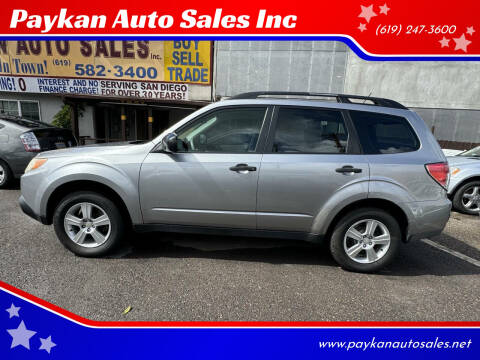 2011 Subaru Forester for sale at Paykan Auto Sales Inc in San Diego CA