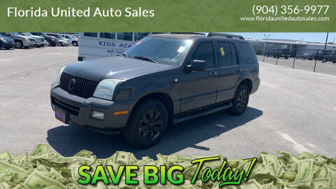2007 Mercury Mountaineer for sale at Florida United Auto Sales in Jacksonville FL