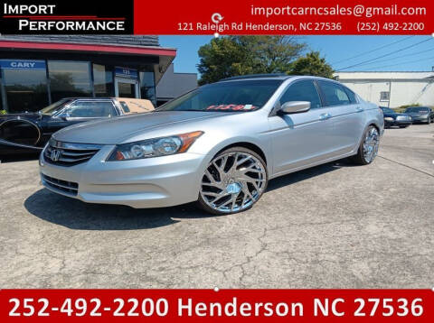 2012 Honda Accord for sale at Import Performance Sales - Henderson in Henderson NC