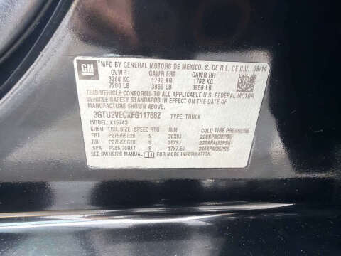 2015 GMC Sierra 1500