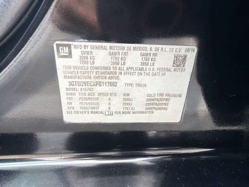 2015 GMC Sierra 1500