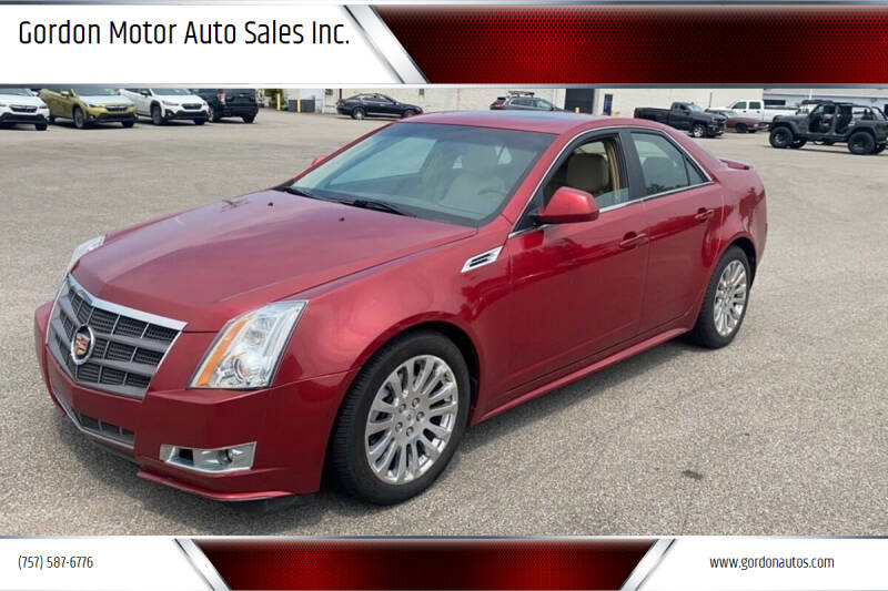 2010 Cadillac CTS for sale at Gordon Motor Auto Sales Inc. in Norfolk VA