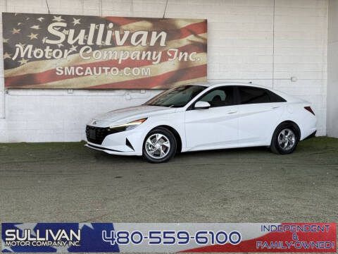 2021 Hyundai Elantra for sale at SULLIVAN MOTOR COMPANY INC. in Mesa AZ