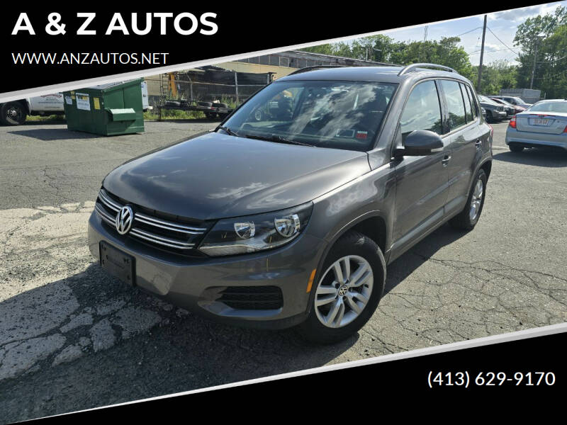 2015 Volkswagen Tiguan for sale at A & Z AUTOS in Westfield MA