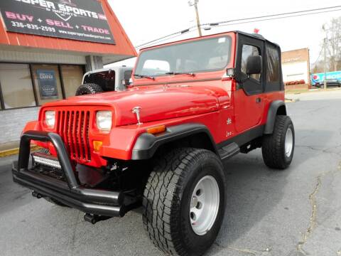 1994 Jeep Wrangler for sale at Super Sports & Imports in Jonesville NC