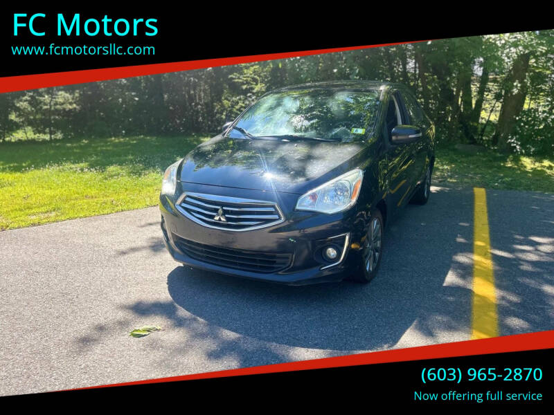 2018 Mitsubishi Mirage G4 for sale at FC Motors in Manchester NH