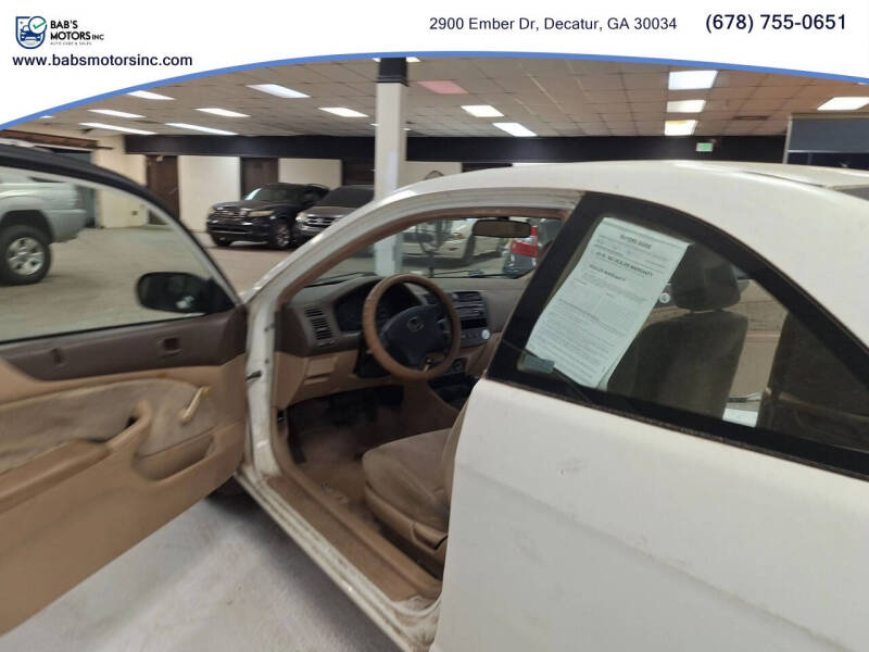 2004 Honda Civic Value Package