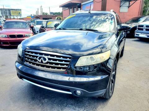 2006 Infiniti FX35 for sale at A Group Auto Brokers LLc in Opa-Locka FL