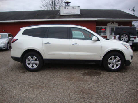 2014 Chevrolet Traverse for sale at G and G AUTO SALES in Merrill WI