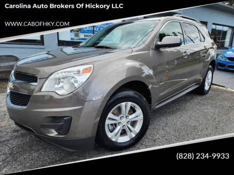 2011 Chevrolet Equinox for sale at Carolina Auto Brokers of Hickory LLC in Newton NC