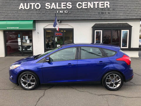 2014 Ford Focus for sale at Auto Sales Center Inc in Holyoke MA