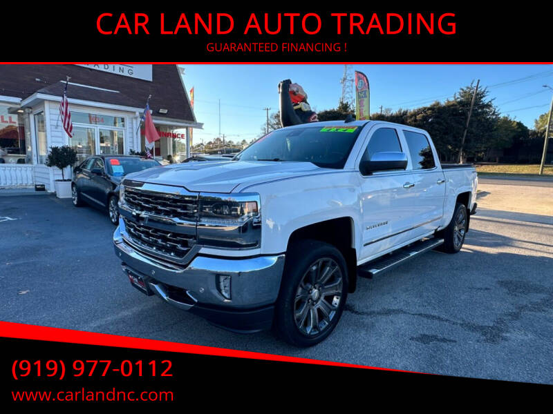 2016 Chevrolet Silverado 1500 for sale at CAR LAND  AUTO TRADING in Raleigh NC