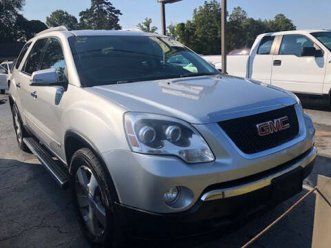 2010 GMC Acadia for sale at IDEAL IMPORTS WEST in Rock Hill SC
