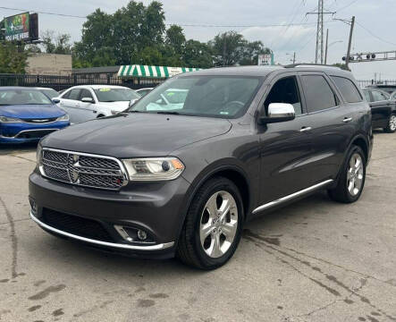 2014 Dodge Durango for sale at Prunto Motor Inc. in Dearborn MI