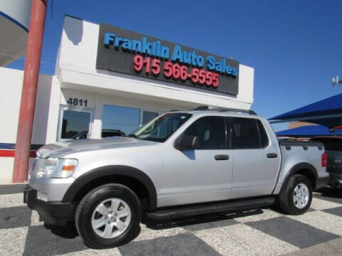 2009 Ford Explorer Sport Trac for sale at Franklin Auto Sales in El Paso TX