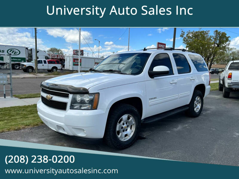2011 Chevrolet Tahoe for sale at University Auto Sales Inc in Pocatello ID