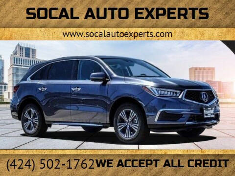 2020 Acura MDX for sale at SoCal Auto Experts in Culver City CA