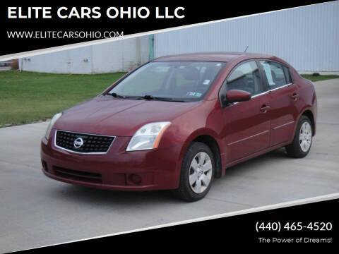 2008 Nissan Sentra for sale at ELITE CARS OHIO LLC in Solon OH