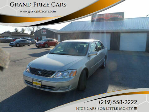 2000 Toyota Avalon for sale at Grand Prize Cars in Cedar Lake IN