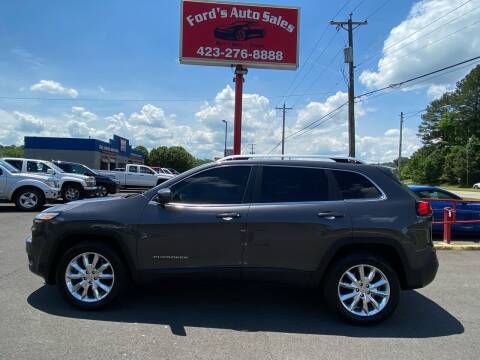 2016 Jeep Cherokee for sale at Ford's Auto Sales in Kingsport TN
