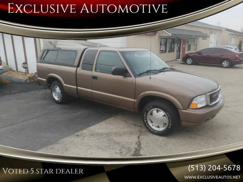 2003 GMC Sonoma for sale at Exclusive Automotive in West Chester OH