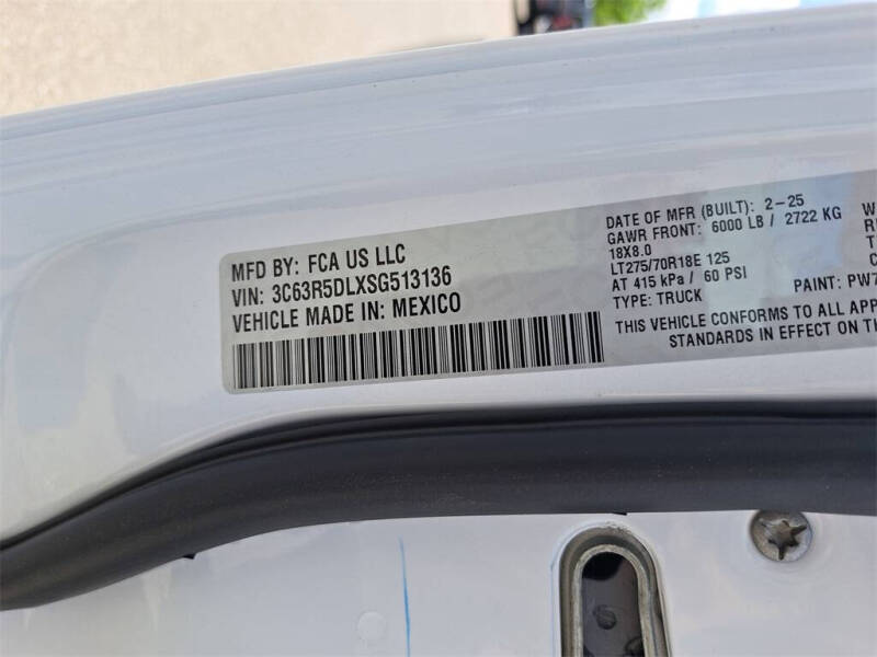 2025 RAM 2500 Big Horn