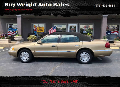 1998 Lincoln Continental for sale at Buy Wright Auto Sales in Rogers AR