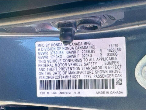 2021 Honda Civic Sport