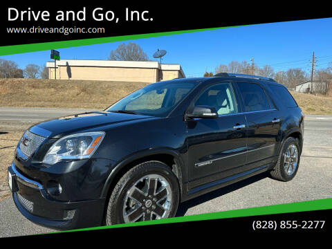 2012 GMC Acadia for sale at Drive and Go, Inc. in Hickory NC
