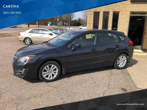 2015 Subaru Impreza for sale at CARTIVA in Stillwater MN