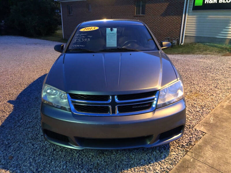 2013 Dodge Avenger for sale at ADKINS PRE OWNED CARS LLC in Kenova WV