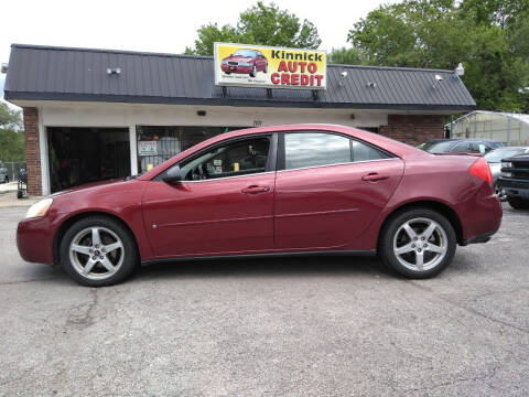 2008 Pontiac G6 for sale at KINNICK AUTO CREDIT LLC in Kansas City MO