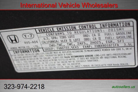 2015 Honda Odyssey EX