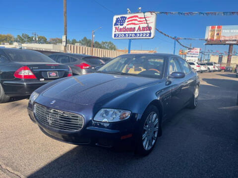 2007 Maserati Quattroporte for sale at Nations Auto Inc. II in Denver CO