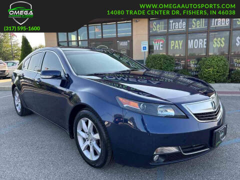 2013 Acura TL for sale at Omega Autosports of Fishers in Fishers IN