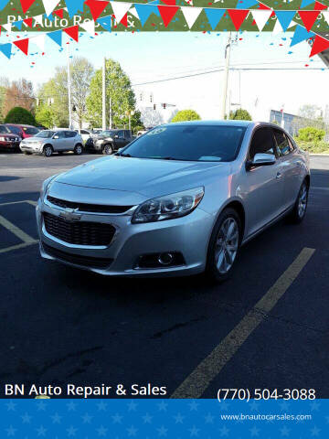 2016 Chevrolet Malibu Limited LTZ
