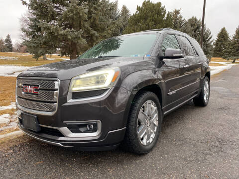 2013 GMC Acadia for sale at BELOW BOOK AUTO SALES in Idaho Falls ID
