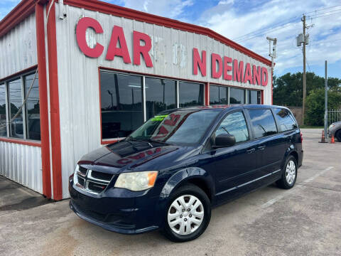 2014 Dodge Grand Caravan for sale at Cars On Demand 3 in Pasadena TX