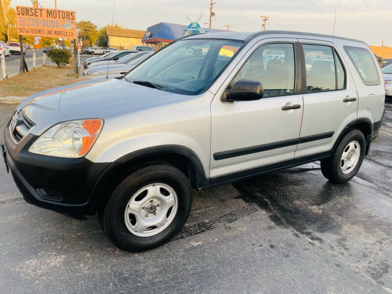 2004 Honda CR-V for sale at Sunset Motors in Manteca CA