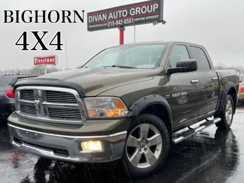 2012 RAM 1500 for sale at Divan Auto Group in Feasterville Trevose PA