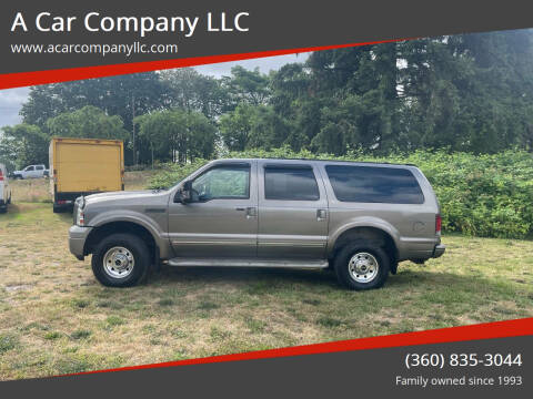 2005 Ford Excursion for sale at A Car Company LLC in Washougal WA