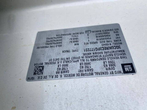 2015 Chevrolet Silverado 1500