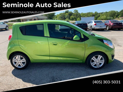 2014 Chevrolet Spark for sale at Seminole Auto Sales in Seminole OK