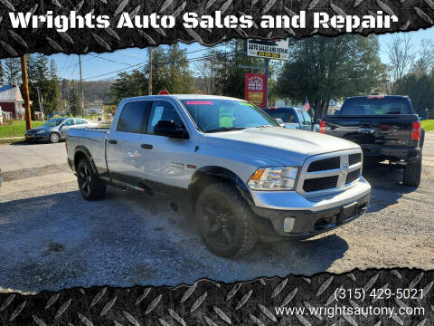 2016 RAM Ram Pickup 1500 for sale at Wrights Auto Sales and Repair in Dolgeville NY