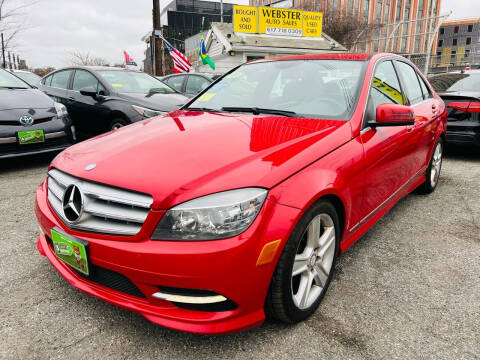 2011 Mercedes-Benz C-Class for sale at Webster Auto Sales in Somerville MA